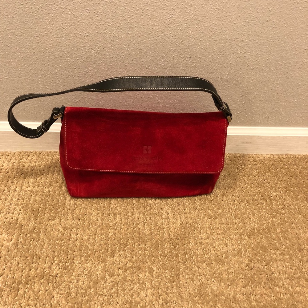 Kate Spade suede shoulder bag